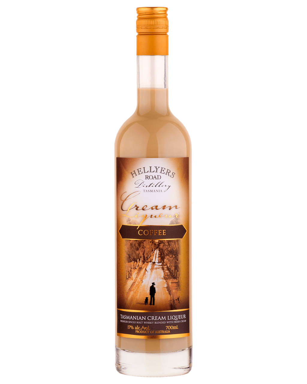 Hellyers Road Whisky Coffee Cream Liqueur 700mL Boozy