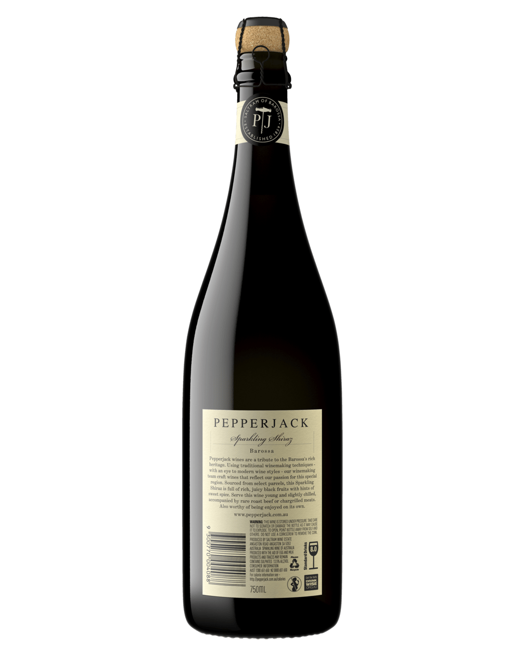 Buy Pepperjack Sparkling Shiraz Nv Online (Low Prices) From Dan Murphy's