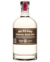 Mchenry Barrel Aged Gin<br>700ml 700mL Aged in a special consignment of American Oak ex-Russel's Reserve bourbon barrels, this gin is made using the Solera method - a painstaking way of blending the individual flavours from 24 barrels over the space of 12 months. Each month half of each barrel is moved around the Solera creating a subtle and delightful aged gin.