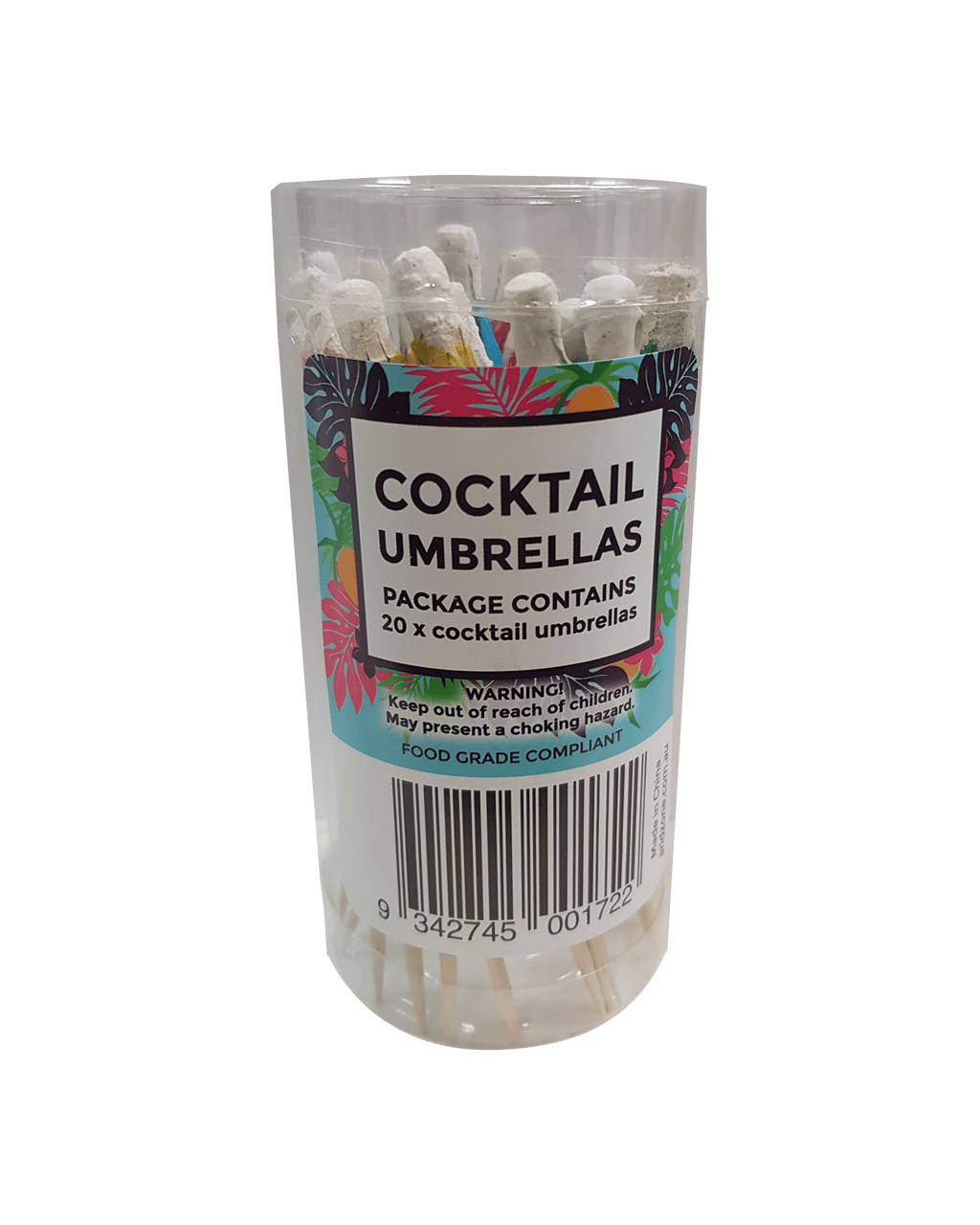 Pack of 12 Bar Craft Cocktail Umbrellas 