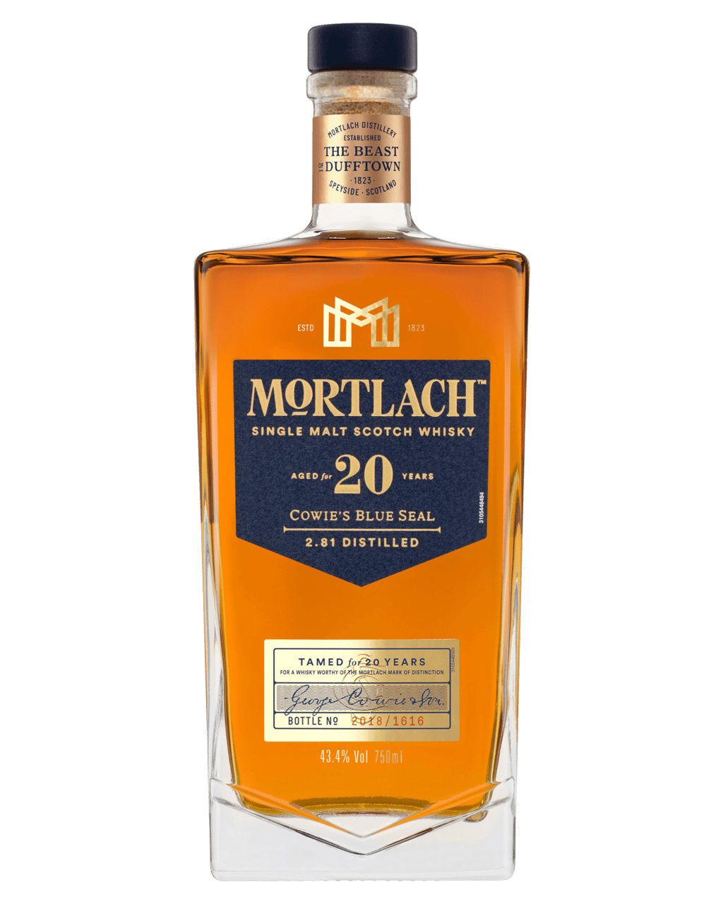 Buy Mortlach Cowie's Blue Seal 20 Years Old Single Malt Whisky