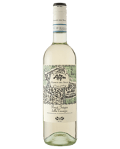 Vigneti Del Sole Pinot<br>Grigio Delle... 750ML The wine has a straw yellow colour and, on the nose, it offer floral sensation that recall the aroma of acacia blossom, with hints of pears as well. Its flavour is intense and very well- balanced, with fruity notes of apples and pears. To be served chilled, with starters, delicate first course dishes, grilled or baked fish.