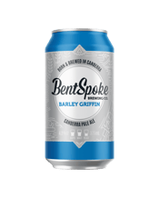  Bentspoke Brewing Co. Barley<br>Griffin Pale Ale... 375ML BentSpoke Barley Griffin is a mild cloudy Australian Pale Ale. Soft fruity aromas and light biscuity malt living a nice light mouth feel. Easy drinking and great on a hot summer’s day.