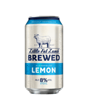 Brewed Lemon Cans 10 Pack 375mL
