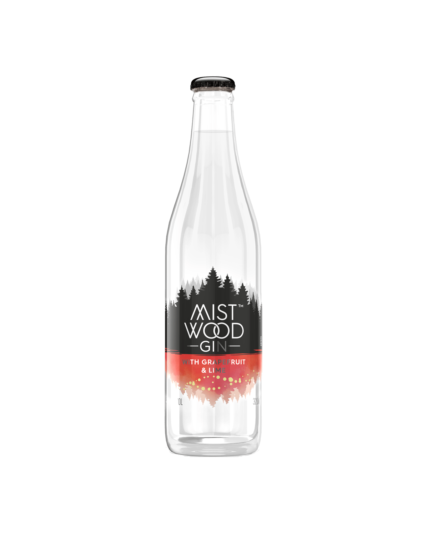 Buy Mist Wood Gin Grapefruit And Lime 320ml Online (Lowest Price