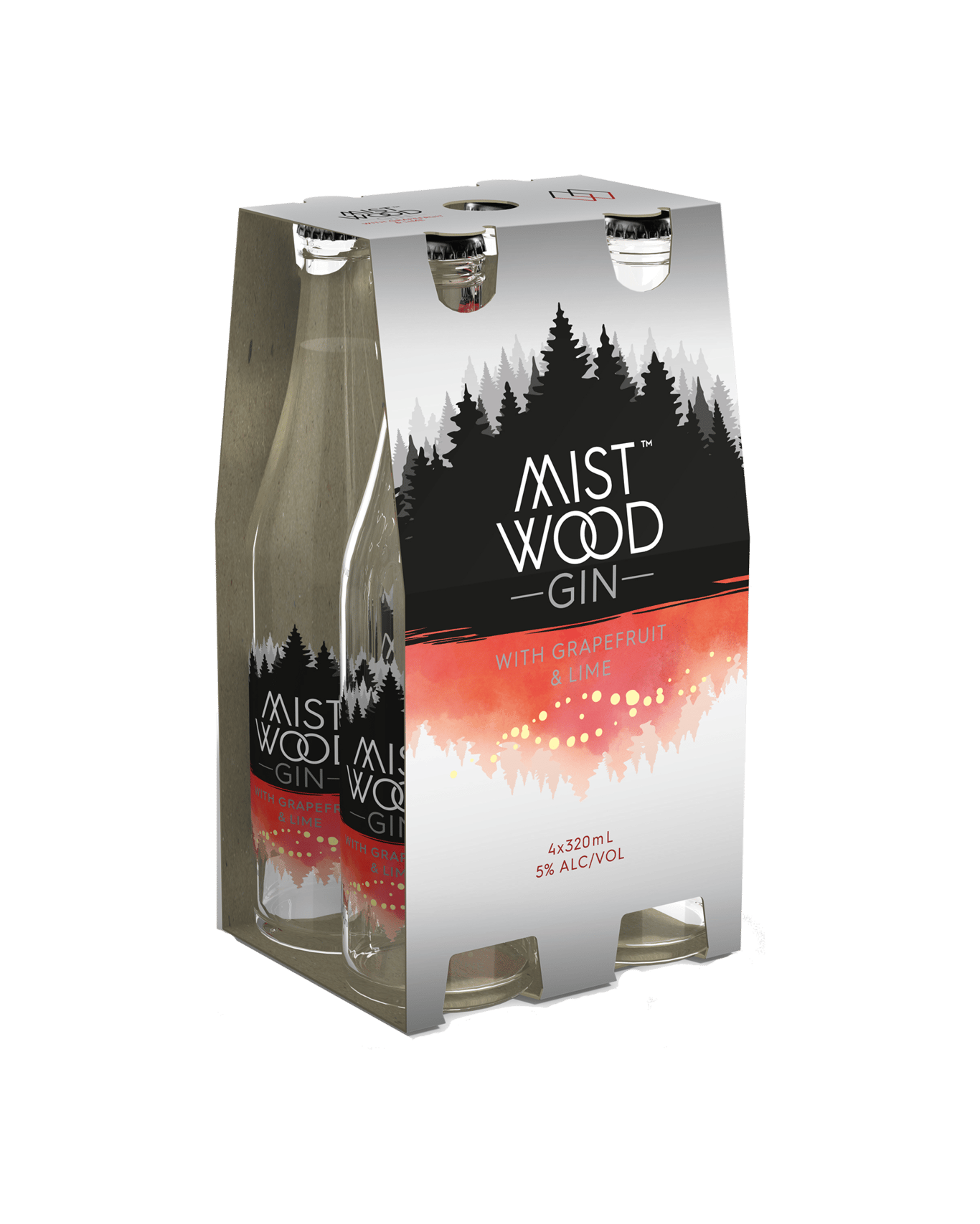 Buy Mist Wood Gin Grapefruit And Lime 320ml Online (Lowest Price