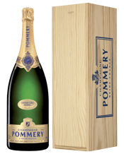 Pommery Grand Vintage<br>Champagne 2000... 1.5L Fermented, aged and released in the same magnum bottle, only fruit from 7 Grand Cru vineyards is used to craft a blend of equal parts Pinot Noir and Chardonnay, which spends over 4 years ageing on lees plus 6 months post disgorgement. Further gentle ageing takes place until deemed ready for release by the Cellar Master. It displays a multitude of citrus, white and red fruits, linked by a common thread of minerality producing a mature complexity, elegance and length.