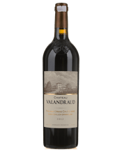  Château Valandraud<br>St-émilion 2012  750mL A tribute to the partnership of Jean-Luc Thunevin and Murielle Andraud, the 2012 Valandraud is a magnificent wine and one of the superstars of the vintage. Inky purple, with notes of white chocolate, crème de cassis, blackberry fruit and lively background minerality, it has great precision, acidity, sweet tannin and a voluptuous full-bodied mouthfeel. It is very vigorous, young and backward, but bursting with unbelievable potential. This is a fabulous effort from perfectionists Andraud and Thune