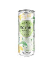 Koyomi Shochu Blended Yuzu &<br>Lime Highball... 250mL Explore the unexpected world of KOYOMI™ HIGHBALL combining zesty taste of Japanese premium yuzu with freshness of lime, perfectly blended with Shochu (焼酎), a popular Japanese spirit.