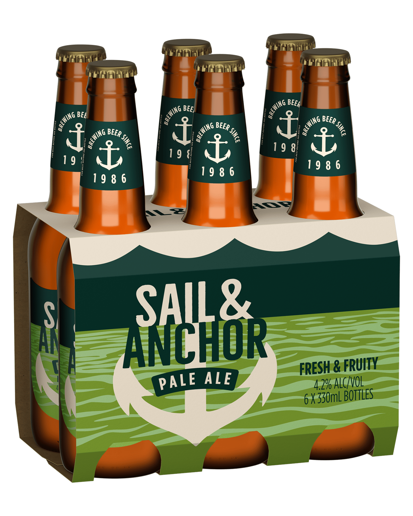 Buy Sail & Anchor Pale Ale Bottles 330ml Online (Lowest Price Guarantee