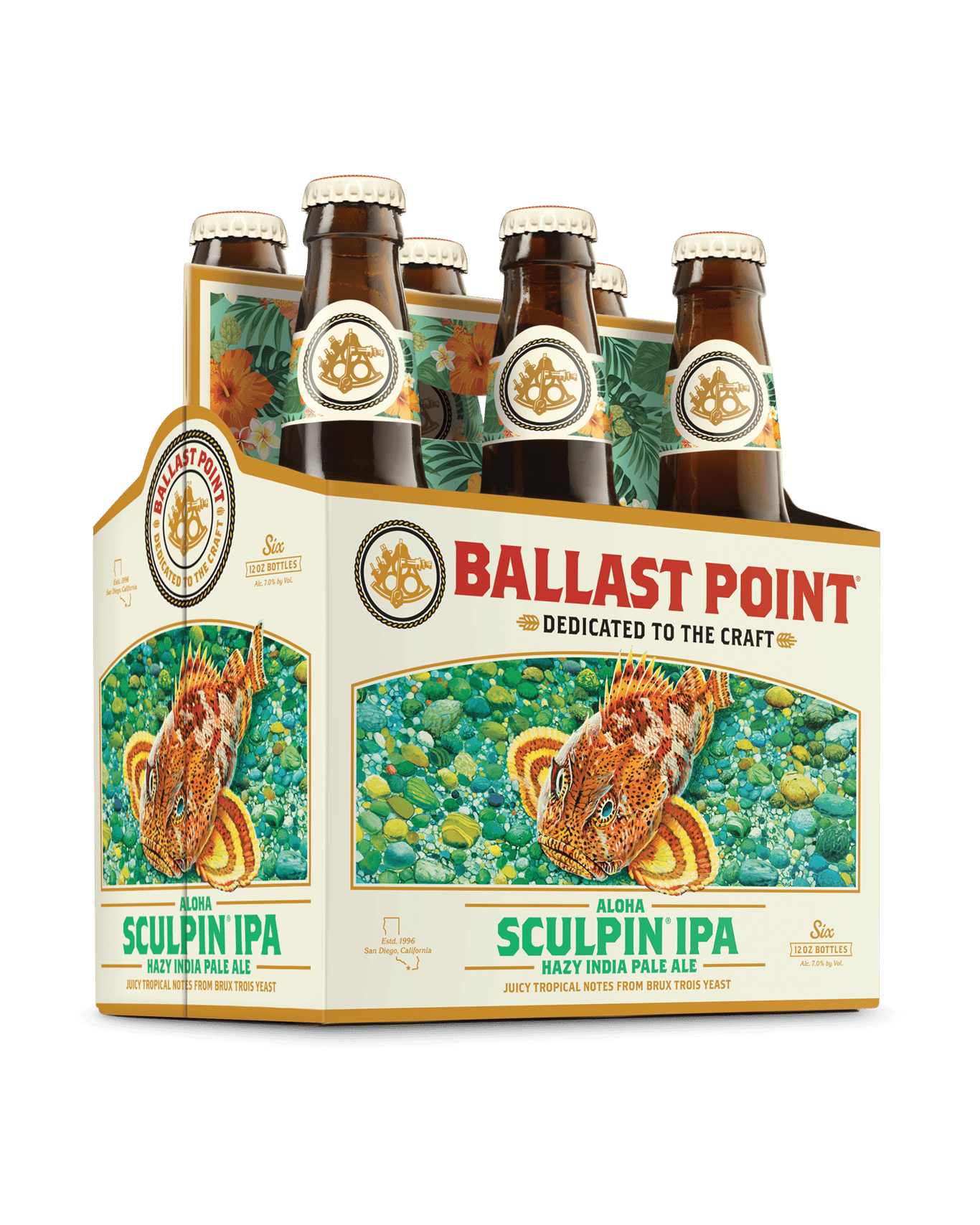 Buy Ballast Point Point Aloha Sculpin Ipa Bottles 355ml Online (Lowest