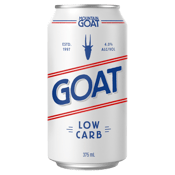  Mountain Goat Low Carb Lager<br>Can 375ml  375ML The beers are crafted without complexity and will deliver a Very Enjoyable experience