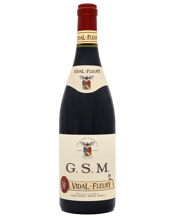  Vidal-fleury Gsm  750ML Founded in 1781, Vidal-Fleury is the Rhone Valley's oldest continuous wine grower and wine negociant. Since 1984, it has been under the ownership of the Rhone's renowned Guigal family. A blend of Grenache, Syrah, and Mourvedre with mouth-watering juicyness. A fruity, elegant style of GSM yet full of flavour - think cherry, blackcurrant, and raspbe. Super slurpy, supple, and silky, a delightful mouthful of elegance and deliciousness.