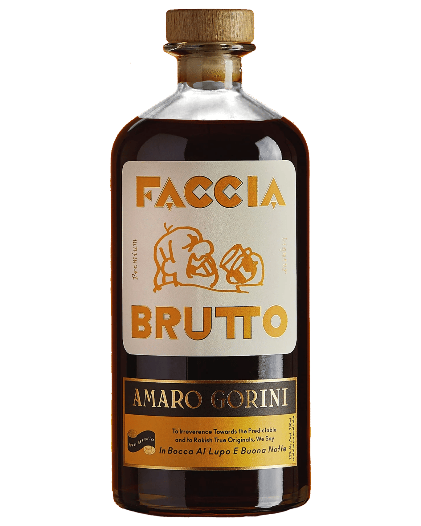 The Faccia Brutto Amaro Gorino is made in the US