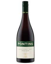  Ponting Mowbray Boy Tasmania<br>Pinot Noir  750ML The Tamar Valley is located in the north of Tasmania, a cool climate wine region synonymous with Chardonnay and Pinot Noir. A diverse region influenced by the Tamar River, with rich and fertile soil, and gentle rains that arrive from the Southern Ocean. A renowned region for producing exceptional quality wine.Fruit was placed in an open ferment with a small percentage of whole bunch fermentation to add structured aromatics and spiciness to the Pinot Noir. The fruit spent 10 days on skins in tota