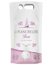  La Plancheliere Rose Bagnum<br>1.5l  1500ML This Medium-dry Rose shows attractive floral aromas and delicate red berry flavours. An emblematic Rose from the Loire Valley. Serves perfectly lightly chilled on its own, with fruity desserts or Asian cuisine.