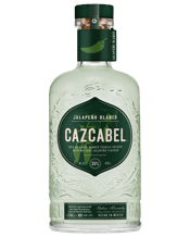  Cazcabel Jalapeno Liqueur<br>Tequila 700ml  700ML Crafted by the Vazquez family with  four generations of Tequila making  expertise, Cazcabel Jalapeño Blanco  Tequila Liqueur is a bold twist of  tradition. Infused with natural jalapeño  extract, it brings earthy citrus notes and  a clean, spicy finish. Excellent for spicy  Margarita’s, a spicy Paloma, a Fire and  Smoke Old Fashioned or a Heatwave  Martini