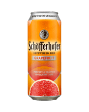  Schöfferhofer Grapefruit Can<br>500ml  500ML Schofferhofer Grapefruit is the unexpected twist on traditional wheat beer - fresh, zesty, and delightfully refreshing. A vibrant blend of smooth hefeweizen and tangy grapefruit juice, its made for sunshine and good times. Light, sweet, and sessionable, Schofferhofer Grapefruit is the perfect pick for those who like their beer a little less bitter and a lot more fun.