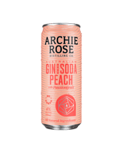  Archie Rose Australian Gin &<br>Peach Soda Cans... 330ML It’s the flavours of summer and endless days from beach to bar — with ripe peaches, passionfruit and Archie Rose Straight Dry Gin as a base, cold-distilled with local and reclaimed botanicals. Level-up your premix with the ultimate Australian gin can.