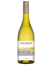  Los Vascos Chardonnay  750ML Stretching from the Coastal range to the foothills of the Andes mountains, Colchaguas Mediterranean climate and privileged terroirs have made it a place of choice to produce quality wines in Chile. The Los Vascos estate lies at the foothills of the coastal range, 200km South West of Santiago, in the cooler part of Colchagua where the vines benefit from the natural cooling influence of the Pacific Ocean. Pale gold in appearance with a great aromatic expression of intense fruity notes such as gree