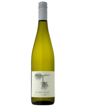  Intrepidus Wines Half Dry<br>Riesling  750ML Lovely natural acids in the 2024 fruit just called for a half dry Riesling. Still very crisp, with generous fruit line. Think spicy food or great with my all-time favourite - cheese