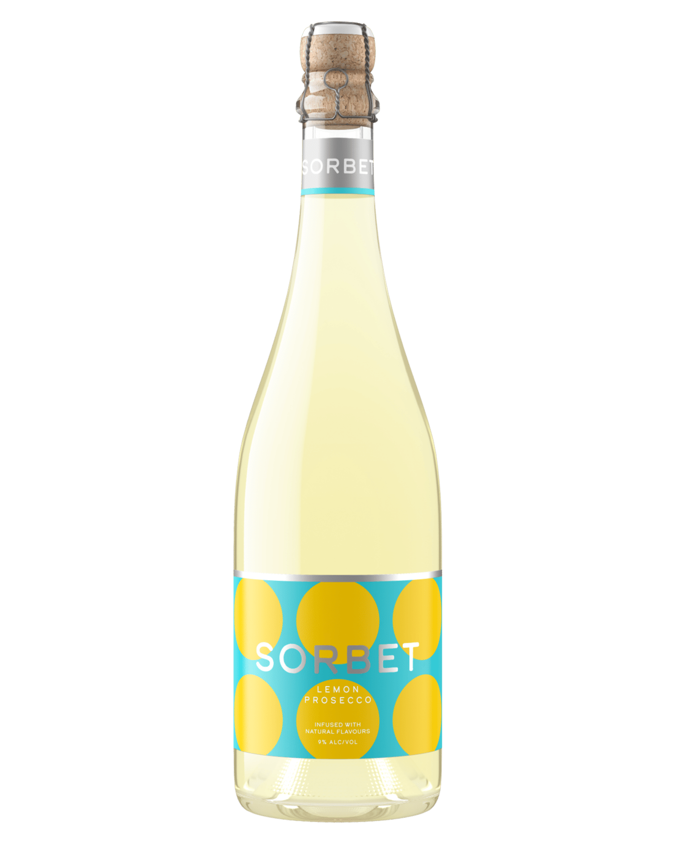 Sorbet Lemon Prosecco is 9% ABV
