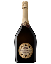  Santa Margherita Prosecco<br>Docg 1.5l  1500ML Now available in a celebration friendly magnum size, the Santa Margherita Prosecco Superiore DOCG offers fine, lively bubbles and a bright straw-yellow color with greenish reflections. It presents lovely aromas of ripe pineapple, peach, and apple, culminating in a crisp, dry, yet pleasantly sweet finish on the palate.