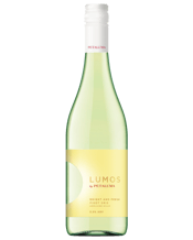  Petaluma Lumos Pinot Grigio  750ML Lumos by Petaluma is a meticulously crafted collection of wines, lighter in both style and alcohol (9.9%) ABV, created by the renowned winemakers of Petaluma. Inspired by the Latin word lumen, meaning ‘light’, Lumos captures the collection’s elegance and subtlety. Lumos wines promise a quality taste above all.