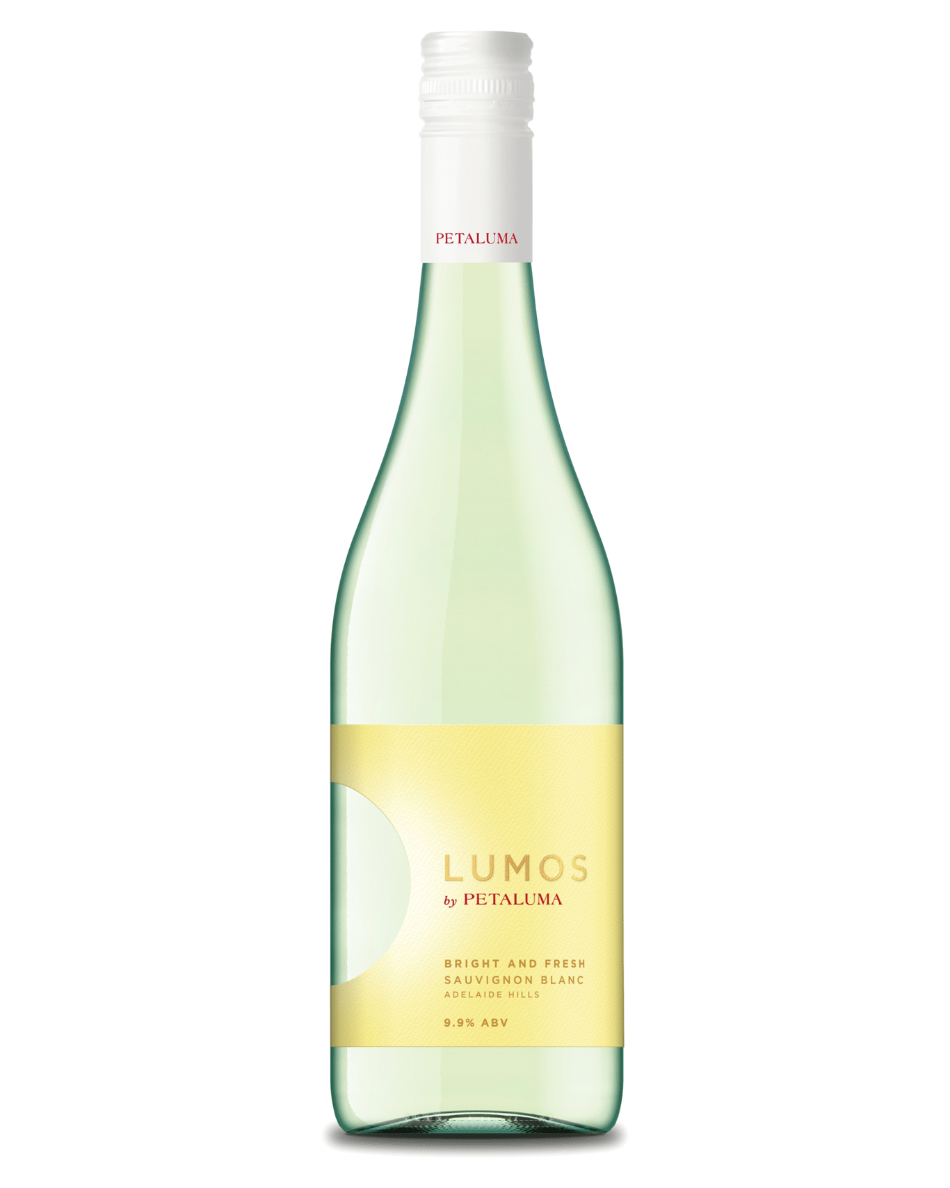 The Petaluma Lumos Sauvignon Blanc is 9.9% ABV