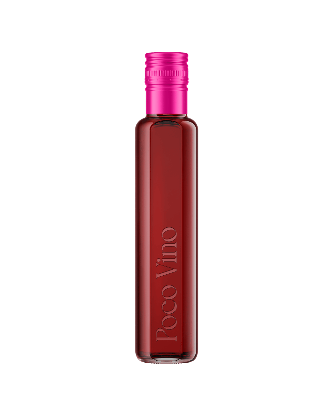 The Poco Vino Pinot Noir comes in a 187mL single-serve bottle 