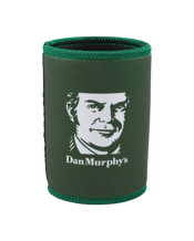  Dan Murphy's Can Cooler  1EA Keep your drinks perfectly chilled with the Dan Murphy’s Can Cooler — the ultimate companion for any BBQ, picnic, or summer day out. Designed with premium insulation, it keeps your can cold for hours while preventing condensation and keeping your hands dry. Featuring the iconic Dan Murphy’s logo, this durable cooler is both functional and stylish — a must-have for any beverage lover. Perfect for standard 375ml cans, it’s your go-to accessory for keeping the good times cool.