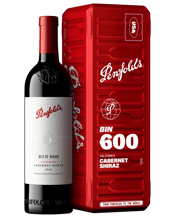Penfolds Bin 600 Cabernet<br>Shiraz 2022... 750ML Celebrate the holiday season with Penfolds Bin 600, a Californian expression of the classic Penfolds blend of Cabernet and Shiraz. The 2022 vintage reveals layers of red fruit, warm spice, and fine, dusty tannins with a creamy, summer pudding finish. The limited-release shipping container gift box is thoughtfully crafted as a collectable keepsake to treasure or gift. From Penfolds… To the World. Stamped, sealed, delivered.