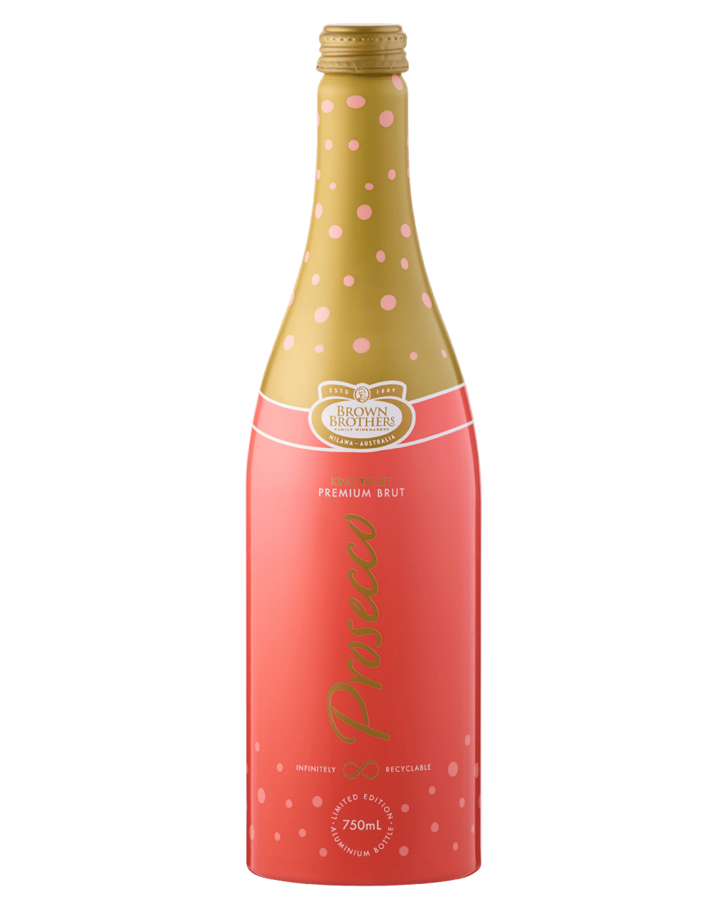 Buy Brown Brothers Prosecco Premium Brut Limited Edition Aluminum ...
