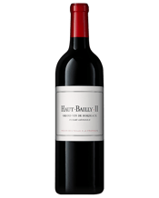  Château Haut Bailly Ii<br>Pessac-leognan... 750ML Haut Bailly II is the second wine of Château Haut-Bailly in the Pessac-Léognan appellation. As the younger sibling of the renowned Château Haut-Bailly, Haut Bailly II encapsulates the estate's commitment to quality and tradition. Situated in the revered Pessac-Léognan terroir, the vineyards are blessed with gravelly soils and an ideal climate, making it conducive to cultivating predominantly Cabernet Sauvignon, complemented by Merlot and Cabernet Franc.<br><br /><br><br />The production of Haut