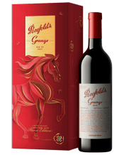  Penfolds Grange Shiraz Lunar<br>New Year 2021  750ML Celebrate an auspicious new year with Penfolds Grange, one of the world’s most esteemed wines. The Year of the Horse signifies a new beginning driven by curiosity and renewed possibilities. A timeless gift that will continue to evolve for decades to come.This limited-edition gift box encourages owners to participate in the traditional craft of paper cutting, by using the ‘Grange tool’ to gently lift sections of the gift box to reveal new layers.Encased within is 2021 Grange. A 100-point wine.