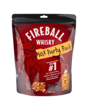  Fireball 50ml Party Pack<br>10pk  500ML The ultimate party starter. Fireball Party Pack delivers 10x 50ml minis of fiery cinnamon whisky heat. Perfect for sharing — just add ice and they’ll be ready to fire when you are.