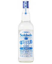  Tequila Soldada Blanco 700ml<br> 700ML Beneath an old volcano in Jalisco, Mexico, Tequila Soldado is made with agave handpicked by local Jimadores, cooked in traditional brick ovens, and pot distilled to produce an undeniably sweet and smooth tequila.