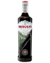  Braulio Amaro Digestif<br>Liqueur 700ml  700ML Braulio is made from a secret recipe of over 20 mountain herbs and botanicals, which are gathered and used to create this one-of-a-kind spirit. Braulio is aged for two years in American oak barrels fully integrate the flavours and add complexity. Braulio has been produced for over 130 years in the town of Bormio