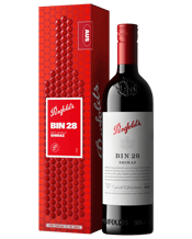  Penfolds Bin 28 Shiraz 2022<br>Holiday Gift Box  750ML Celebrate the holiday season with Penfolds Bin 28, a showcase of warm climate Australian Shiraz. The 2022 vintage eloquently expresses Penfolds House Style, balancing fruit intensity with a structure poised for ageing. This makes it both an immediate pleasure and a candidate for cellaring, promising to evolve with complexity over time. From Penfolds… To the World. Stamped, sealed, delivered.
