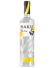  Suntory Haku Yuzu Vodka<br>700ml  700ML To celebrate the tradition behind this beautiful spirit, the design was created in collaboration with leading Japanese artists to showcase modern Japanese culture. The vibrancy of the Yuzu citrus and the artisanal nature of the liquid are expressed through the depiction of yuzu with a modern touch, watercolors and hand-drawn brush strokes to showcase the blending of tradition with a subtle sense of playfulness.