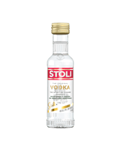 Stoli Premium Vodka 50ml  50ML Our meticulously crafted STOLI vodka is made from natural grain, triple-filtered through quartz sand and a birch activated charcoal column, to ensure its outstanding quality and unparalleled smoothness. Winning STOLI over 100 awards around the world.