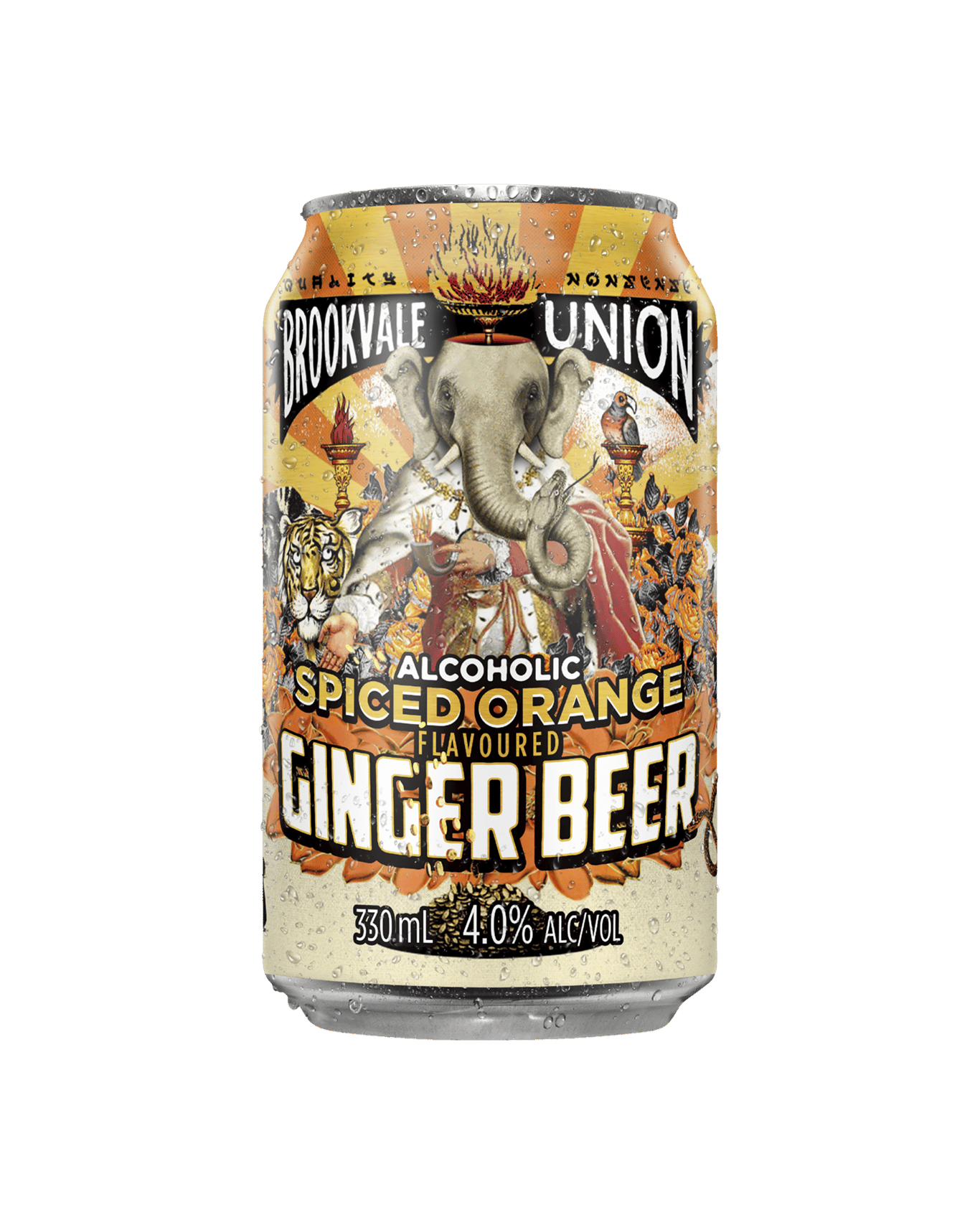 The Brookvale Union Spiced Orange Ginger Beer 