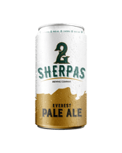  2 Sherpas Brewing Company<br>Everest Pale Ale... 355ML A well-balanced pale ale with a blend of hop flavors and a clean finish.