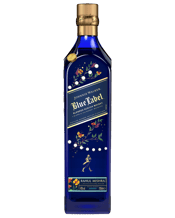 Johnnie Walker Blue Label<br>Blended Scotch... 700ML Johnnie Walker Blue Label x Rahul Mishra - Limited Edition. Celebrate life’s most meaningful moments with this striking limited edition design by award-winning Indian fashion designer Rahul Mishra. Inspired by the rich cultural heritage and vibrant spirit of India’s festive season, the intricate artwork depicts a bright night alive with blooming flowers and spirited animals – symbols of hope, prosperity, and new beginnings. Inside the beautifully designed bottle lies Johnnie Walker Blue Label, a