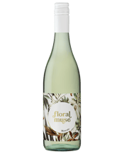  Floral Muse Moscato  750ML Floral Muse is an artistic impression of universal beauty. With a pale straw colour and aromas of pear and rose petals, this wine is as pretty as it is tasty. Every sip offers a gentle fizz and sweet flavours of apple and candied citrus peel. Simply chill and enjoy bright, fruity goodness.