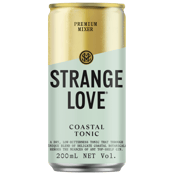  Strangelove Mixers  Costal<br>Tonic 200ml  200ML A dry, low-bitterness tonic that through a unique blend of delicate coastal botanicals - heroes the nuances of any top-shelf gin.