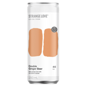  Strangelove Low Cal Soda<br>Double Ginger... 250ML A crisp, spicy elixir based on our not-so-secret-because-we-wrote-it-on-the-bottle homemade recipe, this fiery ginger beer uses double the firepower to get the job done.
