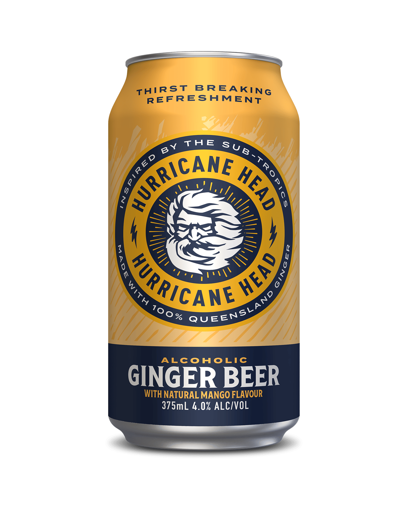 Mango ginger beer, spicy tropical twist