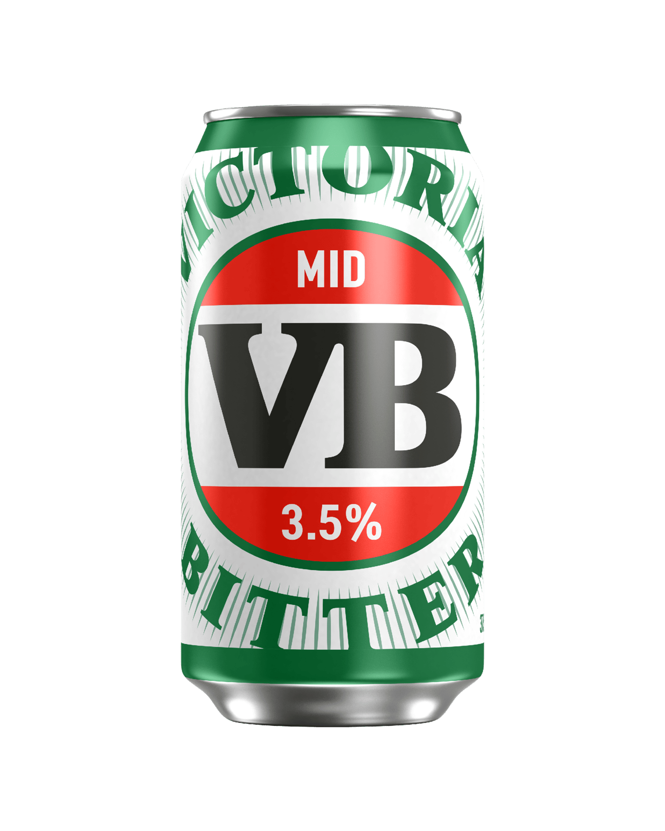 A can of the VB Mid, which is 3.5% ABV