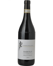  Alberto Ballarin Bricco<br>Rocca Barolo 2019  750ML Classic and masculine. This La Morra Barolo delivers structured tannins, dark cherry, and traditional licorice notes.